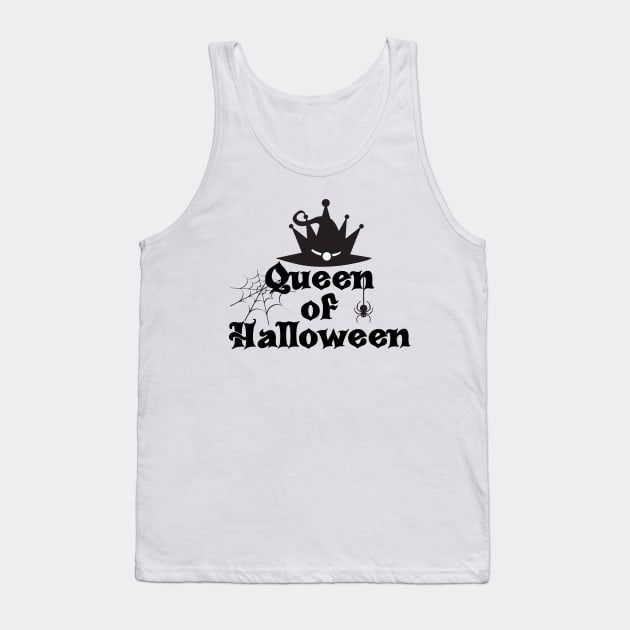 Queen of Halloween Tank Top by mstory